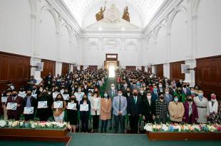 Sofía Ize Ludlow reconoció a la UAEMéx como una de las mejores instituciones de educación superior de México.