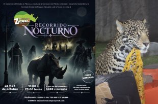 El Parque Ecológico Zacango ofrecerá recorridos nocturnos con leyendas, actividades especiales y concurso de disfraces los días 23 y 24 de octubre.