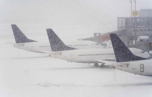 Países europeos afectados por nevadas