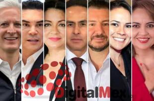 Alfredo del Mazo, Alejandro Moreno, Martha Hilda González, Ricardo Aguilar Castillo, Elías Rescala, Alejandra del Moral, Ana Lilia Herrera