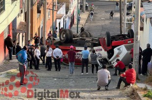 Caos vial en el mercado 16 de septiembre