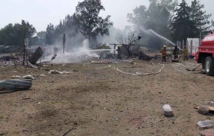 Otra explosión de pirotecnia en Tultepec; un muerto y dos heridos