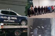 Operativo conjunto de Sedena, Guardia Nacional y SSEM derivó en la captura de un comisario y cuatro civiles.