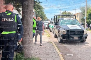 Elementos de seguridad resguardaron el domicilio donde dos niñas, de uno y tres años, fueron asesinadas con arma blanca.