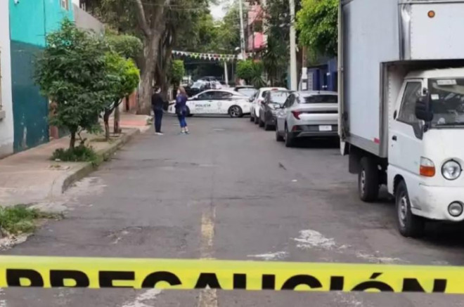 Domicilio en Polanco, en la alcaldía Miguel Hidalgo, donde un menor disparó contra su madre