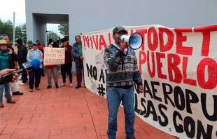 Habitantes de #Tecámac piden a AMLO suspender nuevo aeropuerto tras hallazgo de mamuts
