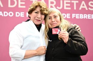 Invita Delfina Gómez a conocer los 12 beneficios a los que tienen acceso, como educación, salud, asesoría jurídica, psicológica, entre otros.