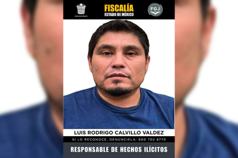 FGJEM acredita responsabilidad de Luis Rodrigo Calvillo por asesinato cometido en 2020