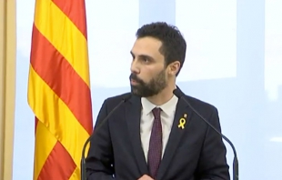 Aplaza presidente del Parlamento catalán el día de la investidura