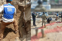 Elementos de Marina y policía municipal aseguran el área