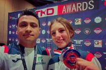 Meléndez Villegas obtuvo la medalla de bronce en la categoría Junior -49 kg, demostrando su talento y disciplina.