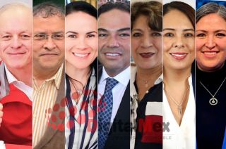 Eric Sevilla, Mario Cervantes Palomino, Alejandra del Moral, Enrique Vargas, Delfina Gómez, Karina Vaquera, Paula Melgarejo