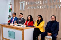 Autoridades del TRIJAEM y representantes de municipios del Valle de Toluca participaron en la Primera Mesa de Trabajo para fortalecer la legalidad en los ayuntamientos y prevenir conflictos administrativos que deriven en demandas ciudadanas.