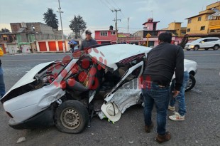 Una de las víctimas quedó prensada