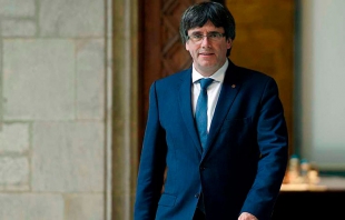 Detienen en Alemania al ex presidente catalán Carles Puidgemont