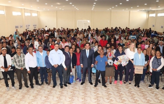 Apoyos alimentarios son una constante en Huixquilucan