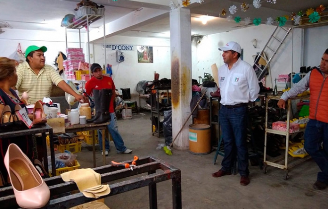 Busca César Serrano consolidar industria del zapato en San Mateo ...