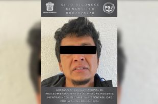 Este sujeto fue ingresado al Centro Penitenciario y de Reinserción Social de Tlalnepantla