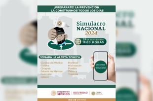 El Simulacro Nacional 2024 es un recordatorio de la importancia de estar preparados ante posibles desastres naturales.