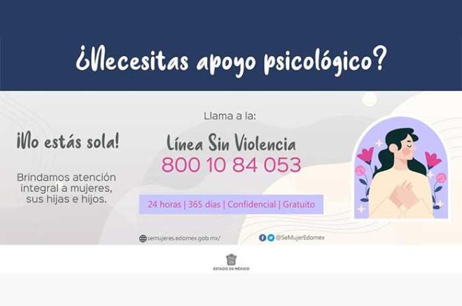 Ofrecen apoyo médico a las mujeres agredidas y asesoría jurídica gratuita