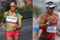 Ever Palma, y Jeferson Segura consiguieron plata y bronce, respectivamente, en la distancia de 20 kilómetros.