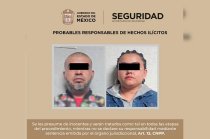 Francisco “N” y Eliana “N” fueron ubicados en Valle de Chalco luego del análisis de videograbaciones y el seguimiento del automóvil relacionado con el caso.