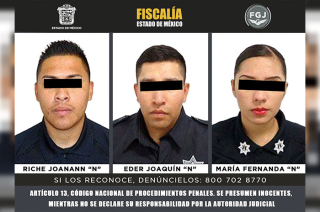 La Fiscalía del Estado de México solicitó y cumplió la orden de aprehensión; los investigados permanecerán en prisión preventiva mientras se realiza la investigación complementaria.