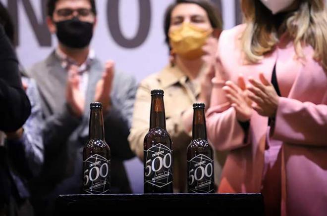 La cerveza conmemorativa Toluca 500 años