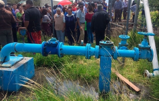 En riesgo 5 mil personas por falta de agua en San Mateo Atenco