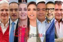 Alfredo del Mazo, Rodrigo Martínez-Celis, Claudia Sheinbaum, María Elena Lezama, Gilberto Limón, Horacio Duarte, Mario Cervantes