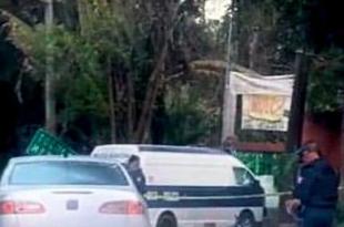 El accidente sucedió en la comunidad de El Refugio, cerca del Hotel Misión, en la carretera hacia Valle de Bravo.