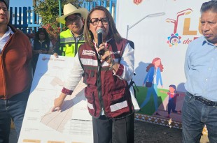 Azucena Cisneros busca iluminar las calles de Ecatepec