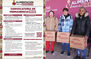 La recepción de documentos se realizará del 14 al 20 de mayo de 2025 en las Coordinaciones Regionales de la Secretaría de Bienestar.