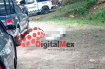 Paramédicos confirmaron su muerte en el sitio. Policía Municipal, Estatal y Guardia Nacional acordonaron el área
