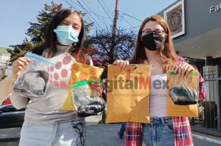 Alison Vilchis y Paloma Rubio, estudiantes de la Facultad y representantes de dicho Comité