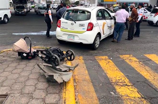  Ocurrió en Avenida Pino Suárez en su intersección con paseo Tollocan