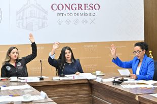Diputadas analizan en comisiones del Congreso del Estado de México iniciativas para tipificar la violencia ácida y fortalecer la atención integral a víctimas.