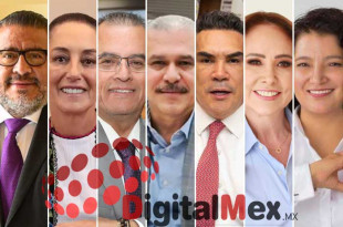 Horacio Duarte, Claudia Sheinbaum, Ariel Juárez, Wblester Santiago, Alito Moreno, Cristina Ruiz, Lupita Díaz