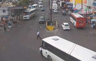 En las inmediaciones de la Terminal de Toluca