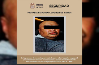 El detenido fue presentado ante el Ministerio Público junto con el vehículo asegurado.