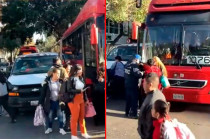 El percance ocasionó afectaciones a la circulación en ambos sentidos de Insurgentes