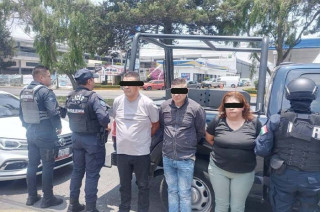 Patricia “N”, Víctor “N” y Ricardo “N”- habrían participado en al menos dos robos con violencia contra personas que acababan de salir de sucursales bancarias.