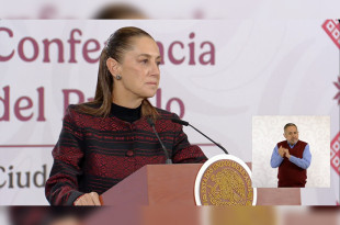 Desde Palacio Nacional, la mandataria pidió a la ONU asumir un papel activo para evitar una escalada del conflicto y advirtió sobre las consecuencias humanitarias de las sanciones económicas.