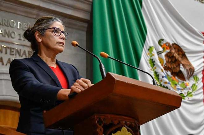 Juana Bonilla Jaimes, mencionó que esta Legislatura debe ser de vanguardia