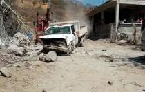 El operador de la unidad fue trasladado a un hospital para su atención medica