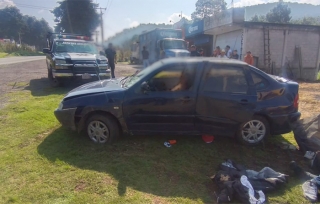 #Temascaltepec: Saldo de una lesionada en accidente de tránsito