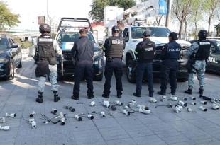 Los trabajos se centraron en cinco colonias del municipio donde desinstalaron los equipos de postes de luz, telefonía y árboles.