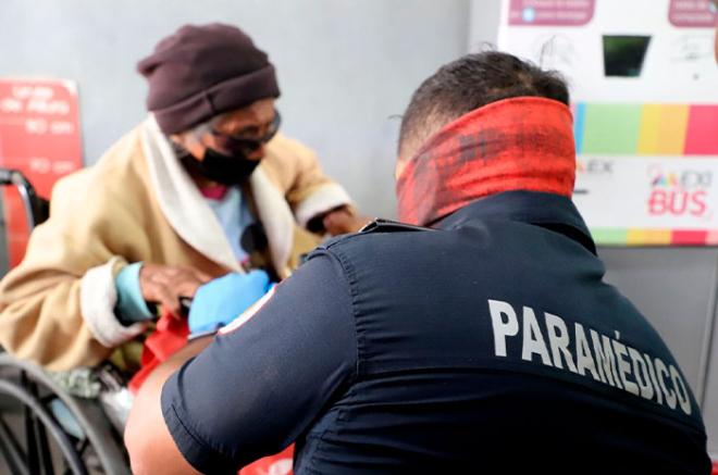 La señora Gregoria fue localizada en una estación del Mexibús