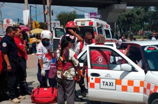 Jovencita da a luz a bordo de un taxi en Zinacantepec