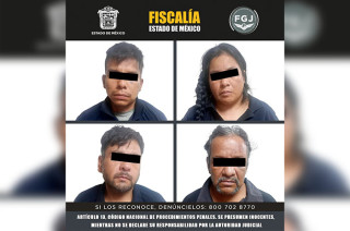 Los detenidos quedaron a disposición del Órgano Jurisdiccional en los Centros Penitenciarios y de Reinserción Social de Cuautitlán y Tlalnepantla.